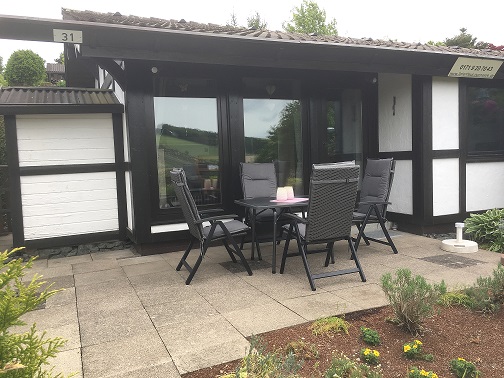 Sauerland - Ferienhaus HENNESEE : Terrasse